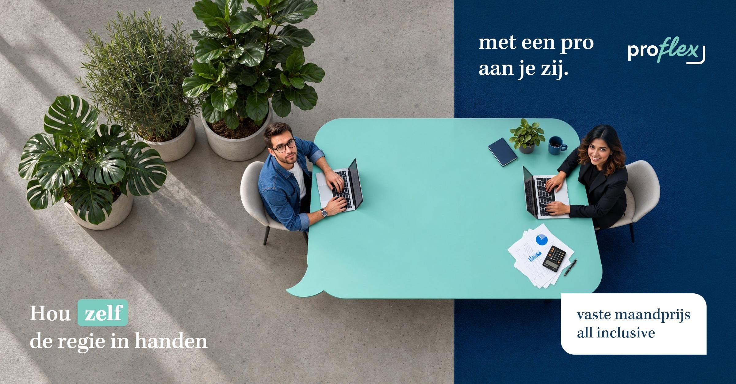 Pro Flex — hou zelf de regie in handen, met een pro aan je zij
